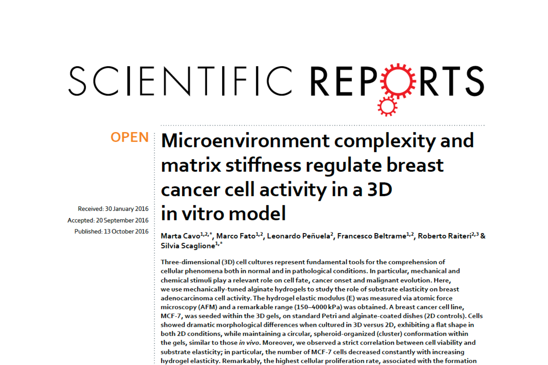 matrix stiffness