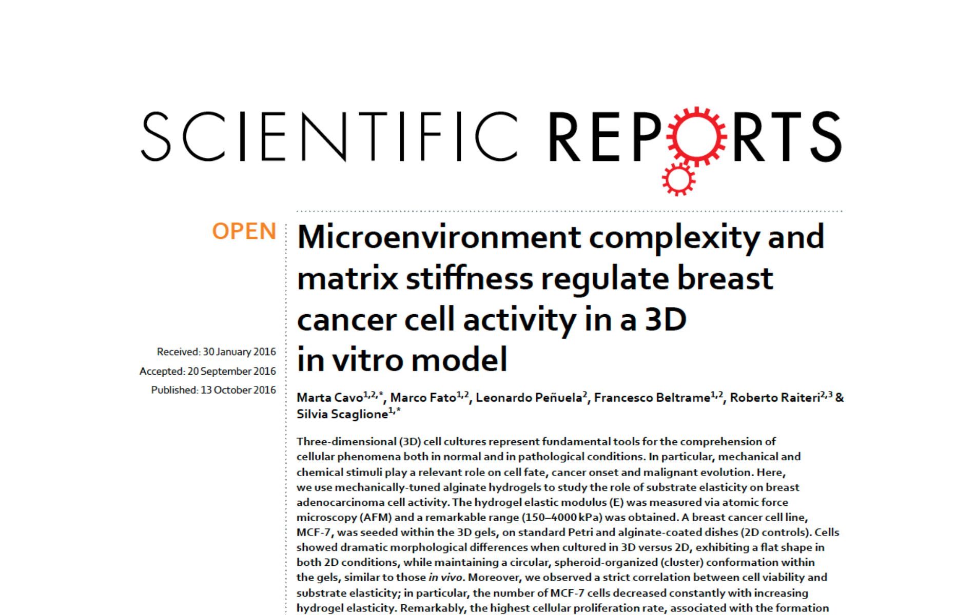 matrix stiffness