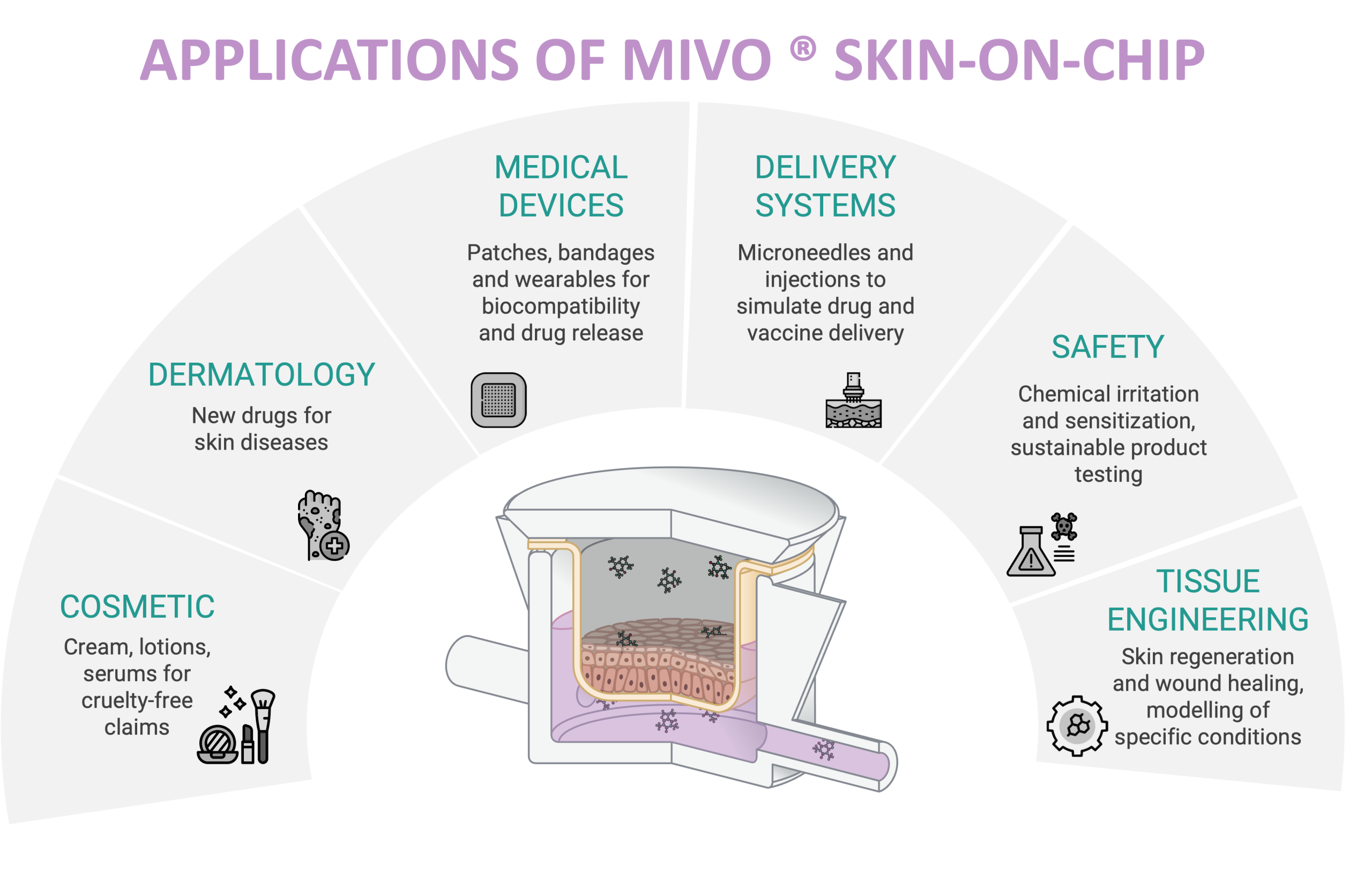 Skin on chip Applications