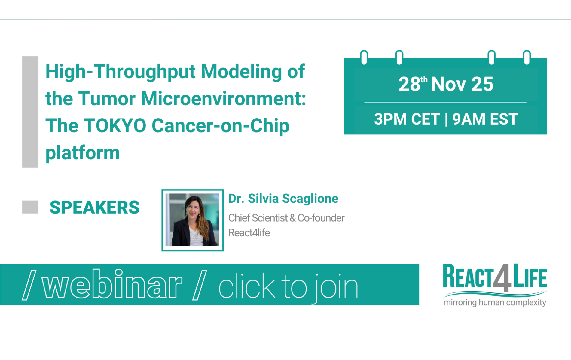 Cancer on Chip Webinar